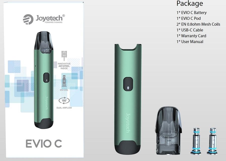 joyetech evio c obsah balenia